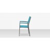 Source Furniture Napa Easton Aluminum Dining Arm Chair  1