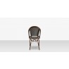 Paris Dining Side Chair - Black & White 3