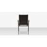 Source Furniture Tide Aluminum Sling Dining Arm Chair 4