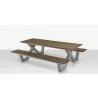 Source Furniture Vienna Rectangular Picnic Table 2 - Source Furniture Vienna Rectangular Picnic Table 2