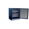 TrueFlame 24" Outdoor Rated Dual Zone Wine Cooler - Angled and Opened