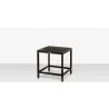 Source Furniture Delano Aluminum 18'' Wide Square End Table 4 - Source Furniture Delano Aluminum 18'' Wide Square End Table 4