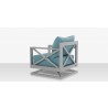 Source Furniture Dynasty Swivel Club Chair Back Angle