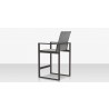 Source Furniture Iconic Aluminum Sling XL Highback Bar Arm Chair 6