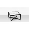 Source Furniture Iconic Aluminum 32'' Wide Square Coffee Table 4