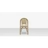 Paris Dining Side Chair - Cream & Chocolate 1 - Paris Dining Side Chair - Cream & Chocolate 1