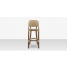 Source Furniture Paris Aluminum Stackable Bar Side Chair 