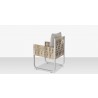 Source Furniture Scorpio Aluminum Dining Armchair 4