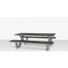 Source Furniture Vienna Rectangular Picnic Table 1 - Source Furniture Vienna Rectangular Picnic Table 1