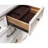Alpine Furniture Clara Dresser - Drawer Opened
