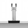 TrueFlame 6.6 Cu. Deluxe Outdoor Rated Double Tap Kegerator - Keg Only