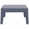 Box Resin Outdoor Center Table - Box Resin Outdoor Center Table