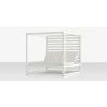 Source Outdoor Furniture Breeze Aluminum Daybed Square  9 - Source Outdoor Furniture Breeze Aluminum Daybed Square  9