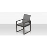Source Furniture Iconic Aluminum Sling Highback Dining Arm Chair  4