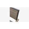 Source Furniture Napa Aluminum Stackable Dining ArmChair  6
