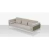 DecoScapes Oliver Sofa - Top Angled with Pillow - DecoScapes Oliver Sofa - Top Angled with Pillow