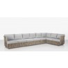 Source Furniture Scorpio Aluminum Left/Right Arm Loveseat 1