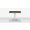 Source Furniture Vienna Square Top Gray Durawood