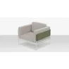 DecoScapes Oliver Club Chair - Top Angled - DecoScapes Oliver Club Chair - Top Angled