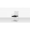 Source Furniture Aria 23" Dining Style 2 Arm Chair  4