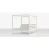 Source Outdoor Furniture Breeze Aluminum Daybed Square  15 - Source Outdoor Furniture Breeze Aluminum Daybed Square  15