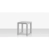 Source Furniture Iconic Aluminum Small 18'' Wide Square Side Table 5 - Source Furniture Iconic Aluminum Small 18'' Wide Square Side Table 5