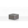 Source Furniture Mod Ottoman - Slatted Gray Angle