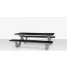 Source Furniture Vienna Rectangular Picnic Table 4 - Source Furniture Vienna Rectangular Picnic Table 4