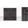 Source Furniture Vienna Square Top Black Durawood 1