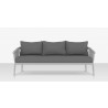 Source Furniture Vines Sofa Silver Front