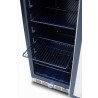 TrueFlame 15" Outdoor Rated Fridge With Stainless Door - Stainless Door Open Shelves