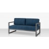 Source Furniture Iconic Aluminum Loveseat 11