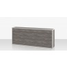 Source Furniture Mod Seat Structure - Slatted Gray Angle