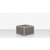 Source Furniture Mod Ottoman - Slatted Gray Side