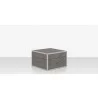 Source Furniture Mod Ottoman - Slatted Gray Side - Source Furniture Mod Ottoman - Slatted Gray Side