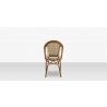 Paris Dining Side Chair - Cream & Chocolate