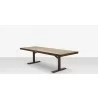 Source Furniture Contemporary T Style Dining Table Base Angle 1 - Source Furniture Contemporary T Style Dining Table Base Angle 1