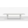 Source Furniture Contemporary Square X Style Dining Table Base with white top - Source Furniture Contemporary Square X Style Dining Table Base with white top