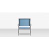 Source Furniture Fusion Aluminum Sling Club Chair  1