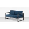 Source Furniture Iconic Aluminum Loveseat 12