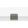 Source Furniture Mod Ottoman - Slatted Gray Front - Source Furniture Mod Ottoman - Slatted Gray Front