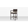 DecoScapes Zen Bar Arm Chair - Angled View
