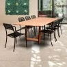 Amazonia Oosterdam 9 Piece Rectangular Patio Dining Set - Amazonia Oosterdam 9 Piece Rectangular Patio Dining Set