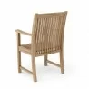 Anderson Teak Chicago Armchair back view - Anderson Teak Chicago Armchair back view