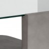 Sunpan Odis Coffee Table Grey - Closeup Top Angle