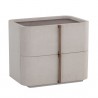 Sunpan Jamille Nightstand Small - Front Side Angle