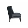 Sunpan Kenzo Lounge Chair Fuego Navy-Abbington Navy - Side Angle - Sunpan Kenzo Lounge Chair Fuego Navy-Abbington Navy - Side Angle