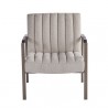 Sunpan Laney Lounge Chair - Milestone Cream - Front Angle