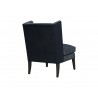 Sunpan Kenzo Lounge Chair Fuego Navy-Abbington Navy - Back Side Angle