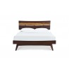 Greenington Azara Queen Platform Bed, Sable - Front Angle